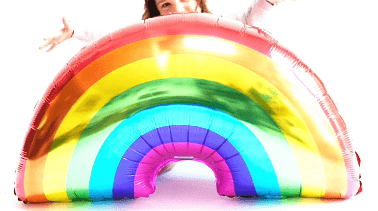 Rainbow Balloon