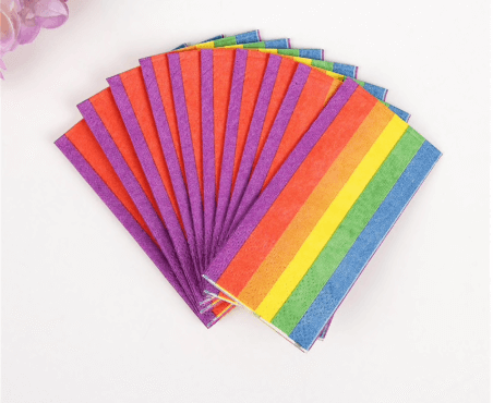 Rainbow handkerchiefs