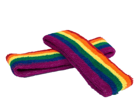 Rainbow Headband Elastic