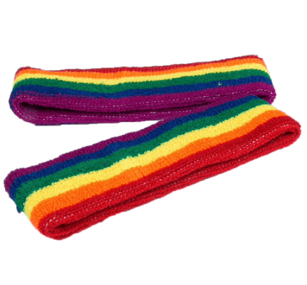 Rainbow Headband Elastic