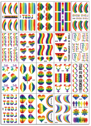 Cool Temporary Tattoos Tattoo Sheet With 123 Tattoos