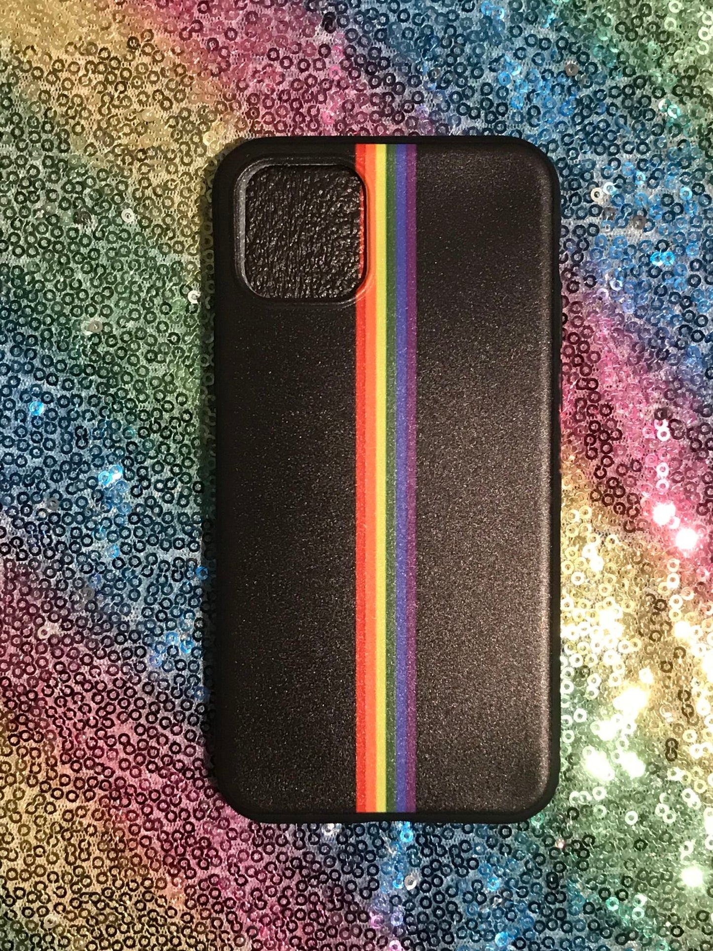 Iphone 11 11 Pro 11 Promax Soft Cases Mobile In Four Different Rainbow Designs