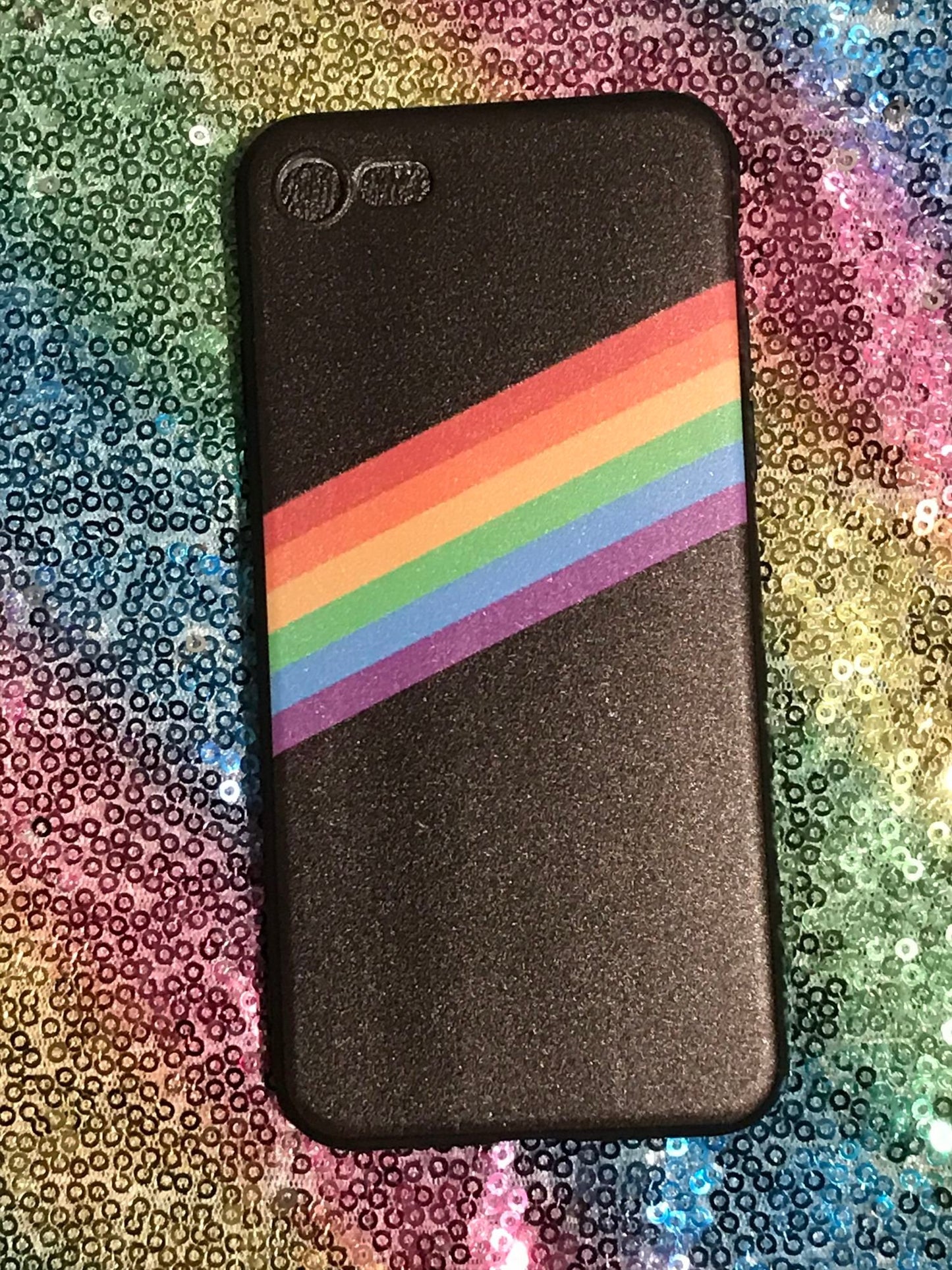 Iphone 7 8 Soft Case Mobile With Rainbow Magic