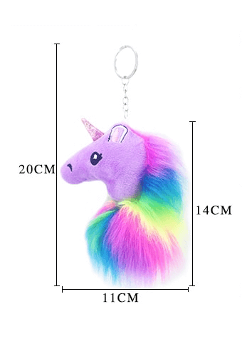 Cool unicorn key and bag hanger