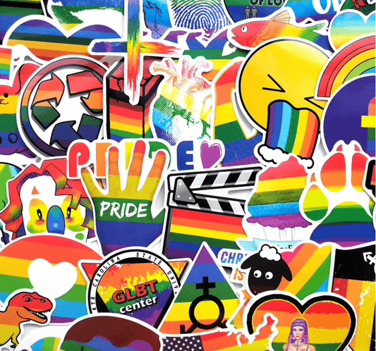 Funny And Cool Rainbow Stickers