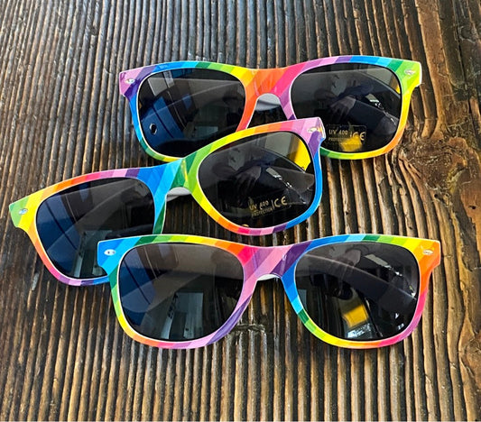 Coole Regenbogen Sonnenbrille