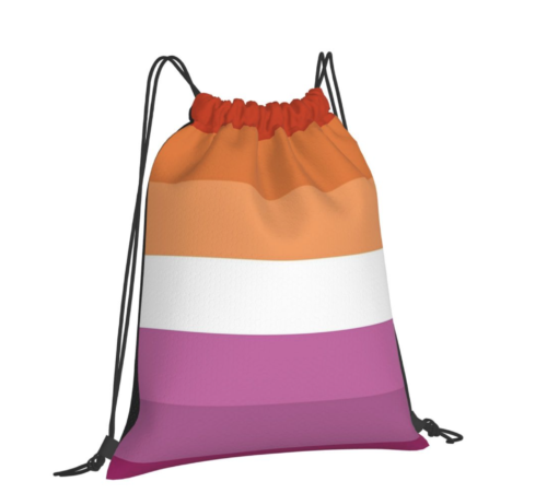 Drawstring Backpack Lesbian NEW