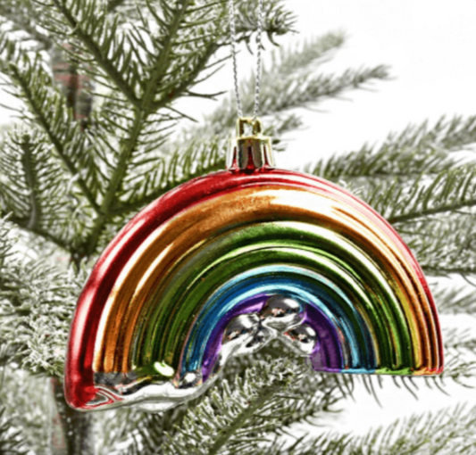 Plastic hanging rainbow 