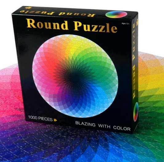 Cooles Regenbogen Puzzle mit 1000 Teile