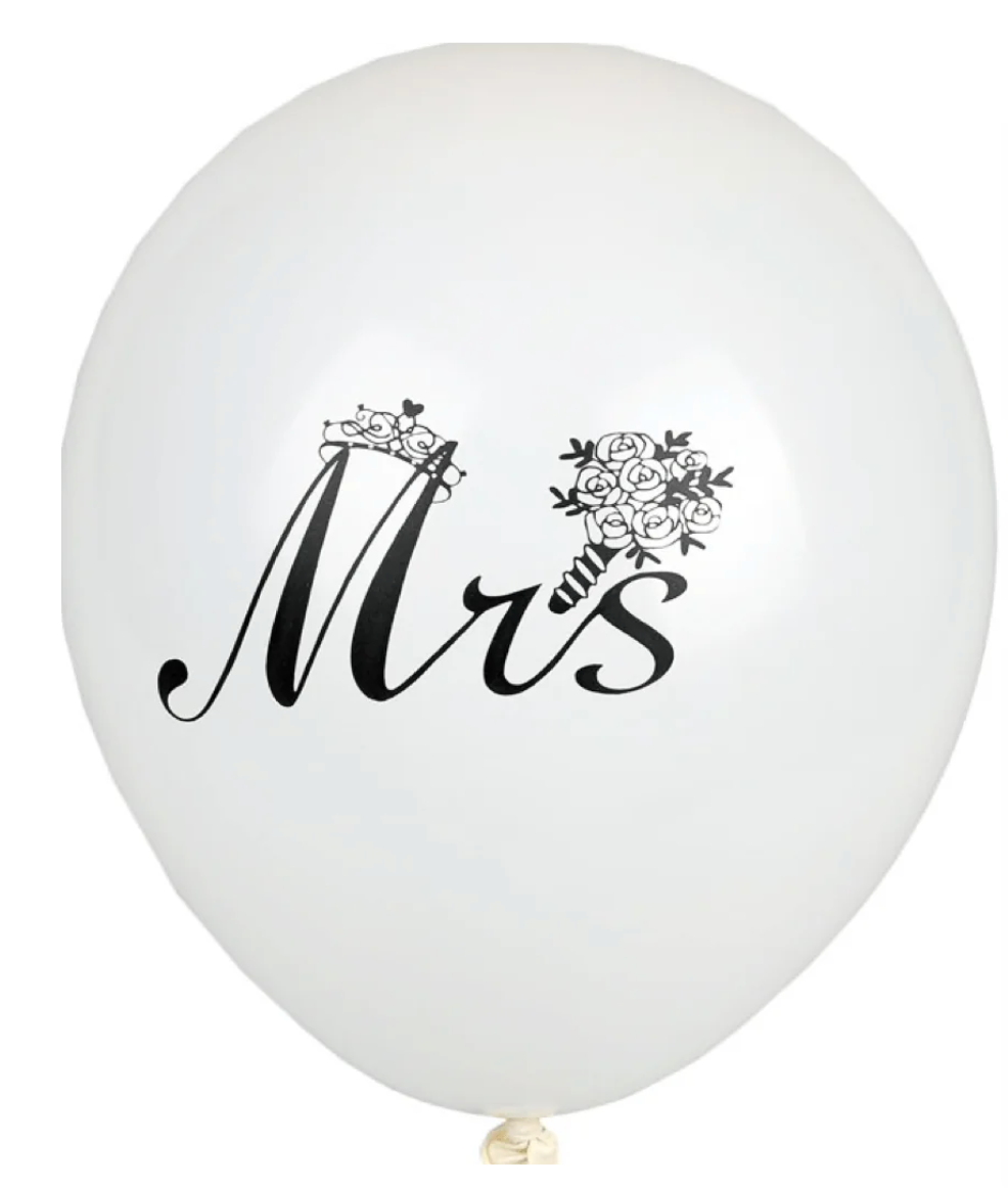 Wedding Decoration Balloon Mrs Or Mr