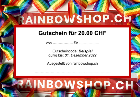 Voucher From Rainbowshop.ch